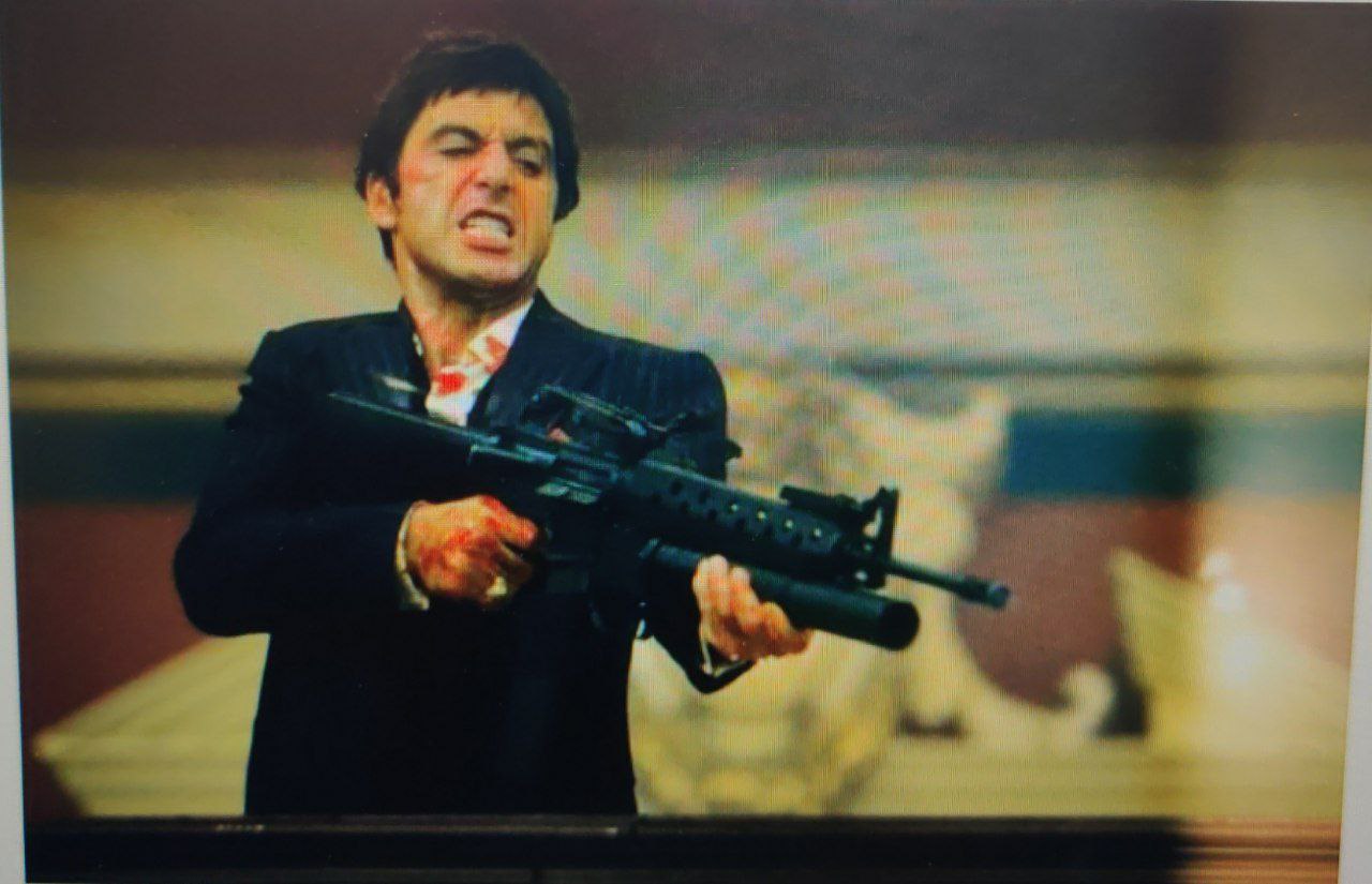 阿尔.帕西诺8.3分黑帮电影 代表作疤面煞星 Scarface (1983) GTA罪恶都市原型 1.05G